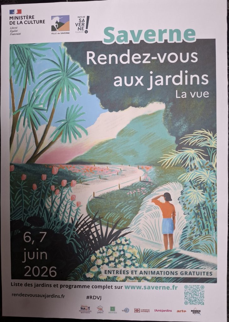Rendez-vous aux jardins: thème la vue.